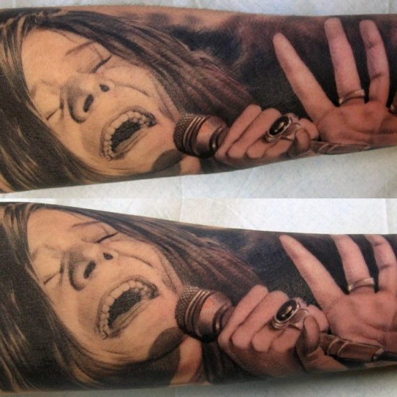 xavi garcia boix tattoo retrato realismo portrait realism tatuaje valencia tatuajes personajes famosos famous characters JANIS-JOPLIN-02