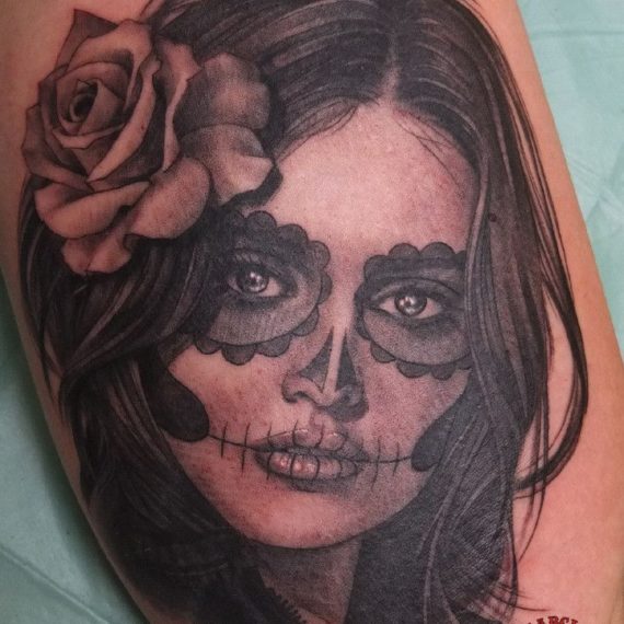 xavi garcia boix tattoo retrato realismo portrait realism tatuaje valencia tatuajes personajes famosos famous characters penelope cruz